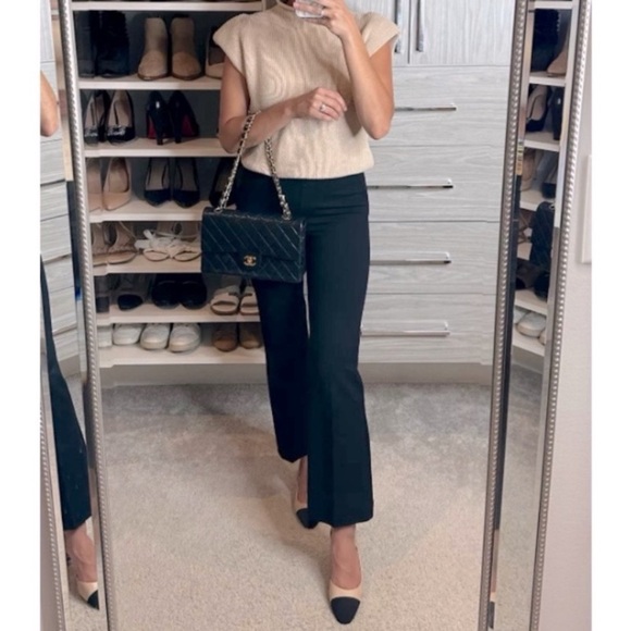 Spanx Super Smooth Perfect Fit Ponte Kick Flare Size Small Black - Picture 11 of 17